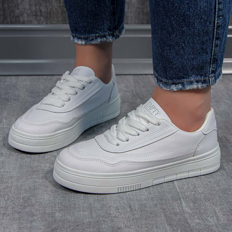 کفش کتونی زنانه ساده رنگ سفید مدل ونس vans کد 27890 کفش کتونی زنانه ساده رنگ سفید مدل ونس vans کد 27890