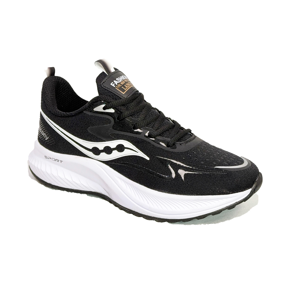 کتونی اسپرت ست مردانه زنانه مدل ساکونی Saucony رنگ مشکی زیره سفید کد 51208 کتونی اسپرت ست مردانه زنانه مدل ساکونی Saucony رنگ مشکی زیره سفید کد 51208