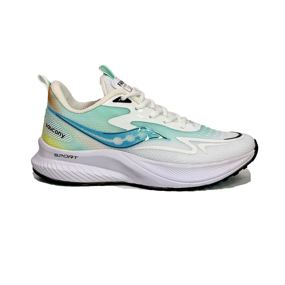 کتونی اسپرت مردانه مدل ساکونی Saucony رنگ سفید سبز کد 51209 کتونی اسپرت مردانه مدل ساکونی Saucony رنگ سفید سبز کد 51209