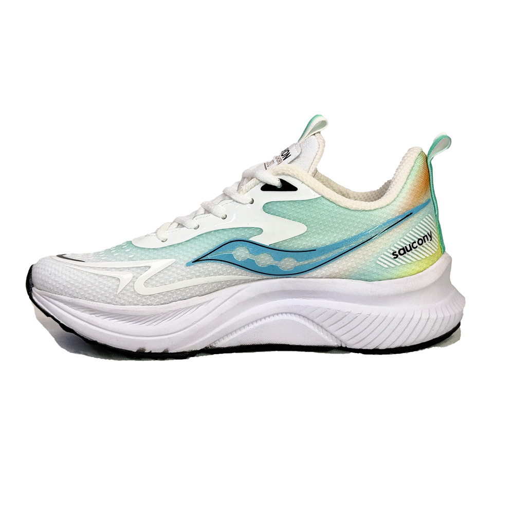 کتونی اسپرت مردانه مدل ساکونی Saucony رنگ سفید سبز کد 51209 کتونی اسپرت مردانه مدل ساکونی Saucony رنگ سفید سبز کد 51209