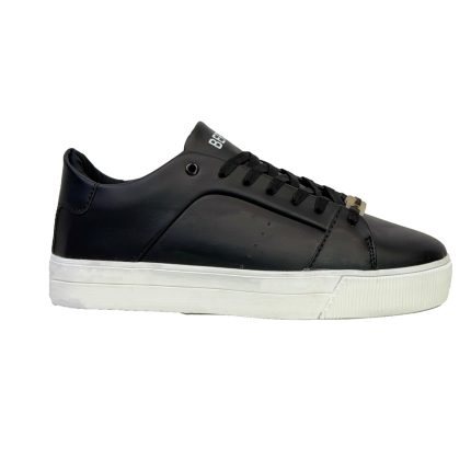 کفش کتونی مردانه مدل برشکا bershka رنگ مشکی زیره سفید کد 78551