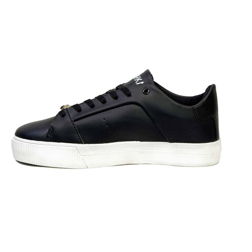 کفش کتونی مردانه مدل برشکا bershka رنگ مشکی زیره سفید کد 78551 کفش کتونی مردانه مدل برشکا bershka رنگ مشکی زیره سفید کد 78551