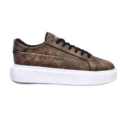کفش ونس مردانه رنگ قهوه ای ابرو بادی مدل پول اند بیر pull&bear کد 02900
