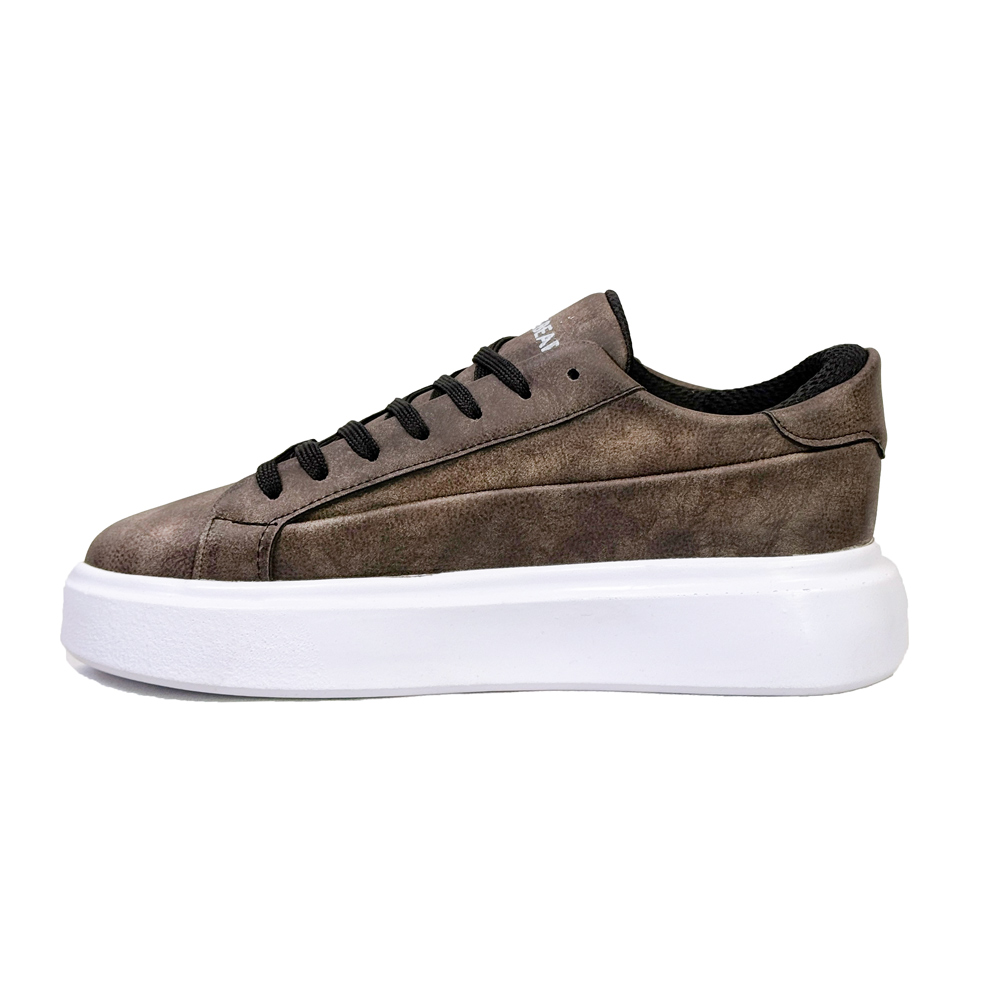 کفش ونس مردانه رنگ قهوه ای ابرو بادی مدل پول اند بیر pull&bear کد 02900 کفش ونس مردانه رنگ قهوه ای ابرو بادی مدل پول اند بیر pull&bear کد 02900