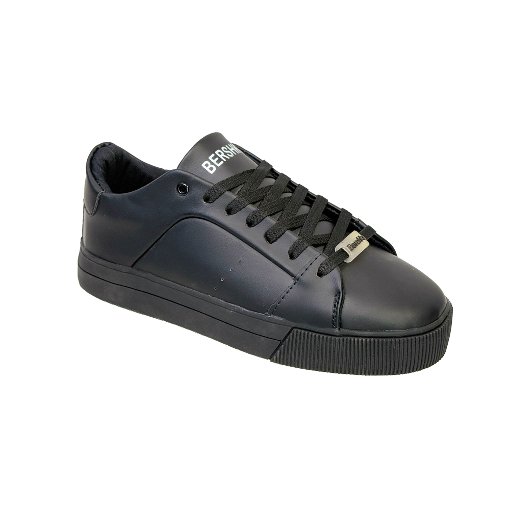 کفش کتونی مردانه مدل برشکا bershka رنگ تمام مشکی کد 78550 کفش کتونی مردانه مدل برشکا bershka رنگ تمام مشکی کد 78550